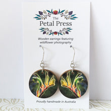 Load image into Gallery viewer, Kangaroo Paw Earrings / Circle Hooks [PPEC1016]

