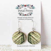 Load image into Gallery viewer, Zamia Earrings / Circle Hooks [PPEC1064]

