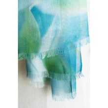 Load image into Gallery viewer, Silk modal scarf - blue Tallerack [PPSL1019]
