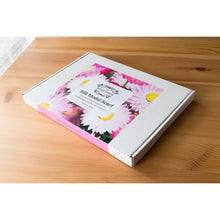 Load image into Gallery viewer, Silk modal scarf - pink white Everlastings [PPSL1030]
